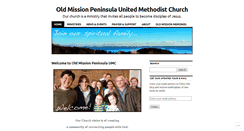 Desktop Screenshot of oldmissionpeninsulaumc.org